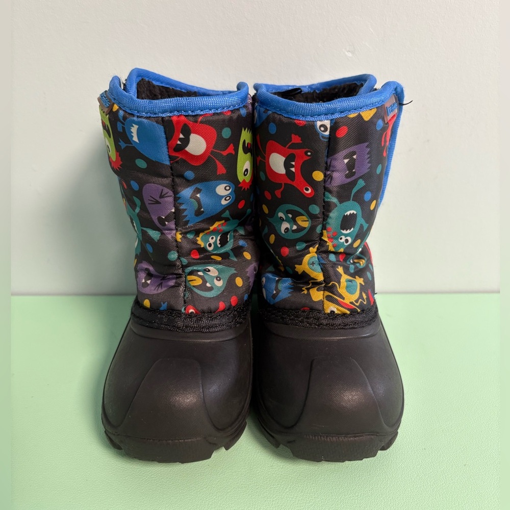 Ice Fields Waterproof Sole Monster Winter Boots, Toddler Boy Size 7 Boots